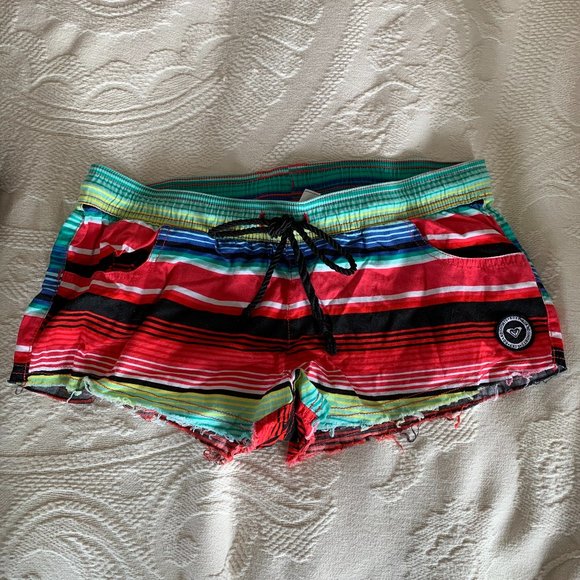 Roxy Colourful Shorts - Picture 1 of 2